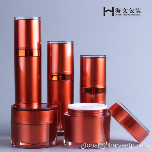 China Customize Design Airless Luxury Pump Rose Gold Bottle Manufactory